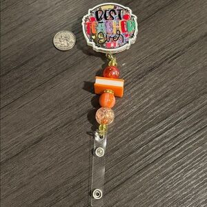 Teacher badge reel